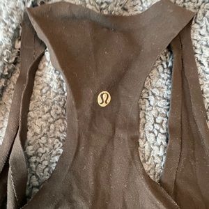 Black Lululemon tank top. Size 8